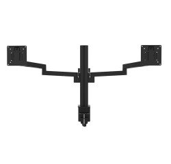 Bras support ecran axio double mecanique unilux noir