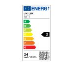 Lampe elite lumino unilux led noir