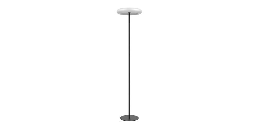 Lampadaire cocoon unilux led noir