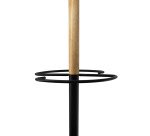 Portemanteau snood unilux noir/bois