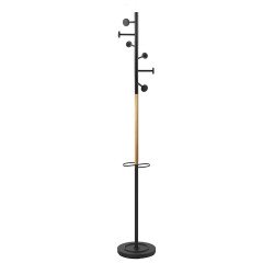 Portemanteau snood unilux noir/bois