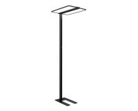 Lampadaire atlas unilux cellule socle led noir
