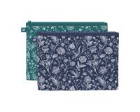 Pochette zip oxford romance A4 pages assorti