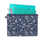 Pochette zip oxford romance A4 pages assorti