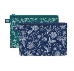 Pochette zip oxford romance endosse A5 5pages assorti