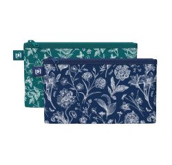 Pochette zip oxford romance endosse DL assortpages assorti