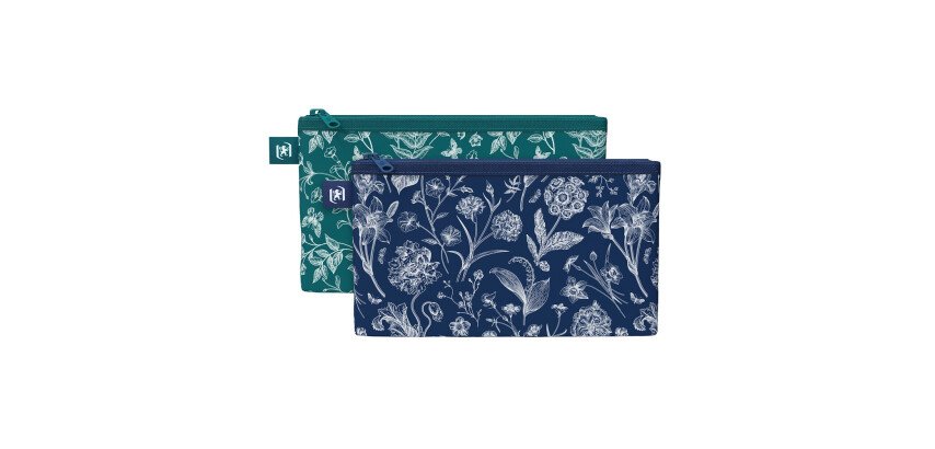 Pochette zip oxford romance endosse DL assortpages assorti