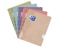 Cahier openflex elements agrafe 170x220 96p endosse seyes 96pages assorti