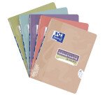 Cahier openflex elements agrafe 170x220 96p endosse seyes 96pages assorti