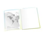 Cahier easybook fusion pastel agrafe 170x220 96p  endosse seyes 96pages assorti
