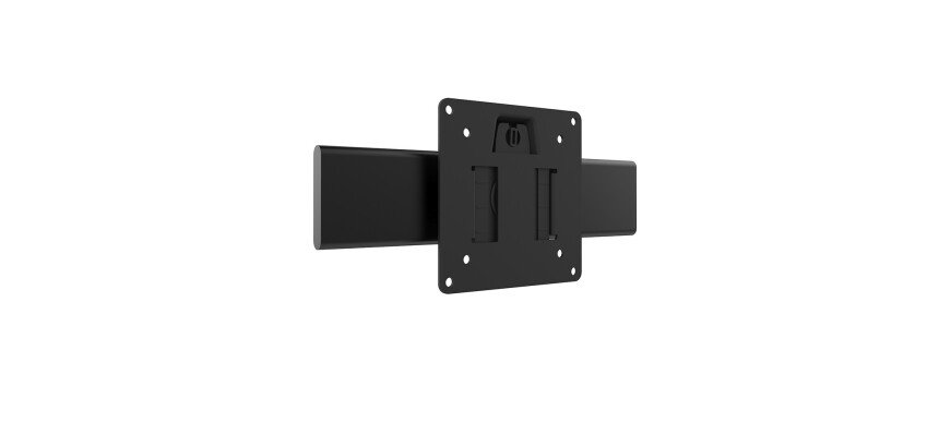 Barre transversale à simple écran axio unilux noir
