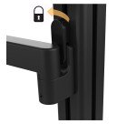 Connecteur coulissant axio unilux noir