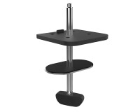 Axe fixation bureau axio unilux noir