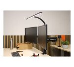 Lampe strata screen led unilux noir