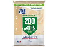 Copies Doubles Oxford Perforees 210X297 Etui 200P Optik P. Recycle Seyes