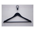 20 cintres anti vol locky unilux noir