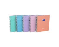 Cahier oxford smart integrale 170x210 endosse 180p 5pages assorti