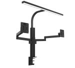 Lampe strata lumino screen led unilux noir