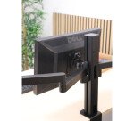 Tête vesa 75 et 100 simple écran axio unilux noir