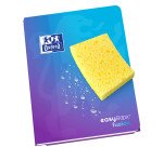 Cahier easybook fusion agrafe 170x220 96p optik p. seyes endosse polypro 96pages assorti