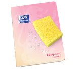 Cahier easybook fusion pastel agrafe 170x220 96p  endosse seyes 96pages assorti
