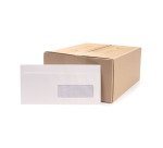EnveloPPe Sans Marque 110X220 80G X500 Autocollante Fenetre 45