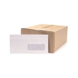 EnveloPPe Sans Marque 110X220 80G X500 Autocollante Fenetre 45