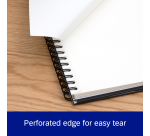 Sketchbook Oxford Art Integral 219X285 100P 100G Uni Noir