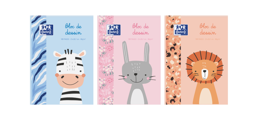 Bloc Dessin Maternelle Oxford 210X297 100P Uni