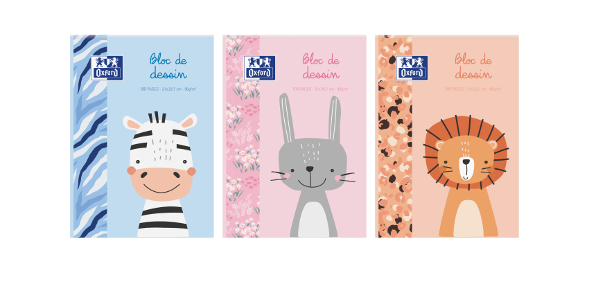 Bloc Dessin Maternelle Oxford 210X297 100P Uni