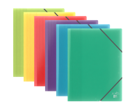 Protege-Docs Oxford School Life A4 80 Poch PP Translucide Elastique Assorti Pav