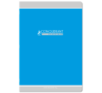 Cahier Conquerant Classique Agrafe 210X297 48P 90G Seyes Assorti
