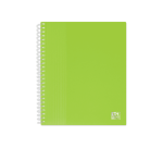 Protege-Docs Spiral Oxford School Life A5 40 Poch PP Translucide/Opaque Assorti Pav