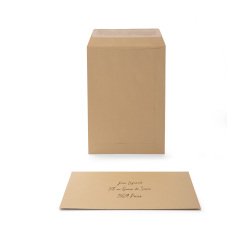 Pochette Sans Marque 162X229 90G Auto Adhesive Kraft