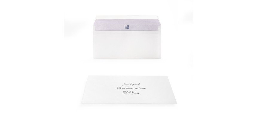 EnveloPPe Sans Marque 110X220 80G Auto Adhesive