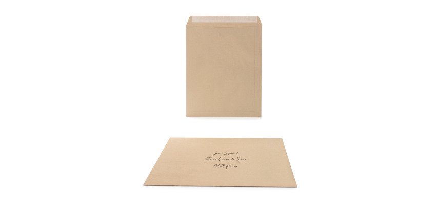 Pochette Sans Marque 229X324 90G Auto Adhesive
