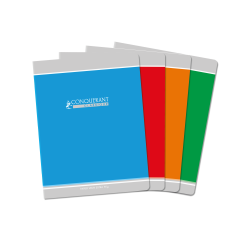 Cahier Conquerant Classique Agrafe 170X220 32P 90G Seyes Assorti