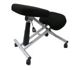 Siège ergonomique assis genoux Unilux Ergo Leg, noir