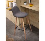 Silke cushion grey light