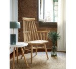 Videl table lamp in metal and marble