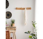 Perchero Gaillech de madera maciza de teca