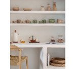 Portarrollos de papel de cocina Ema madera maciza acacia