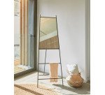 Espejo de pie Norland metal negro 55 x 166 cm