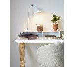 Plante artificielle Bailey avec pot en céramique rose nude 21,6 cm