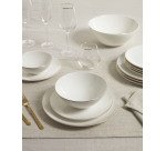 Taisia medium bowl in white