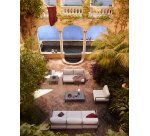 Mesa auxiliar 100% exterior Comova de aluminio 60 x 60 cm