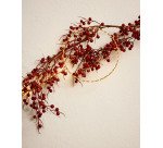 Anneau lumineux Tamane doré Ø 25 cm