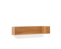 Estante Octavia de madera contrachapada de fresno 90 x 20 cm