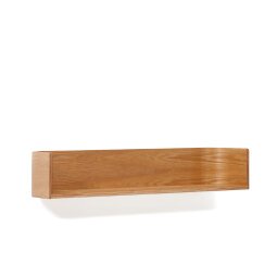 Octavia shelf made of ash plywood 90 x 20 cm