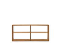 Estantería Maymai con estructura de madera maciza de roble 180 x 81 cm